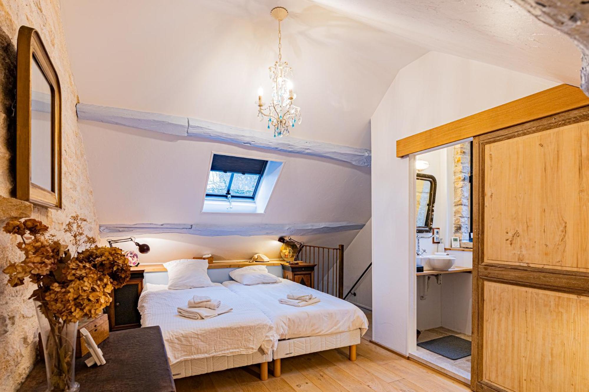 Le Domaine Des Carriers Bed & Breakfast Chevroches Bilik gambar